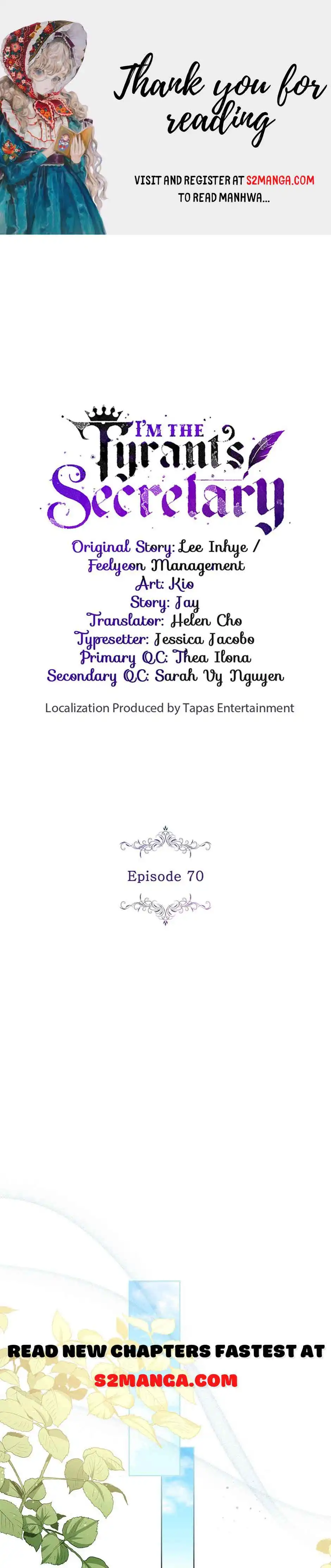 I Became The Tyrant'S Secretary Chapter 70 1